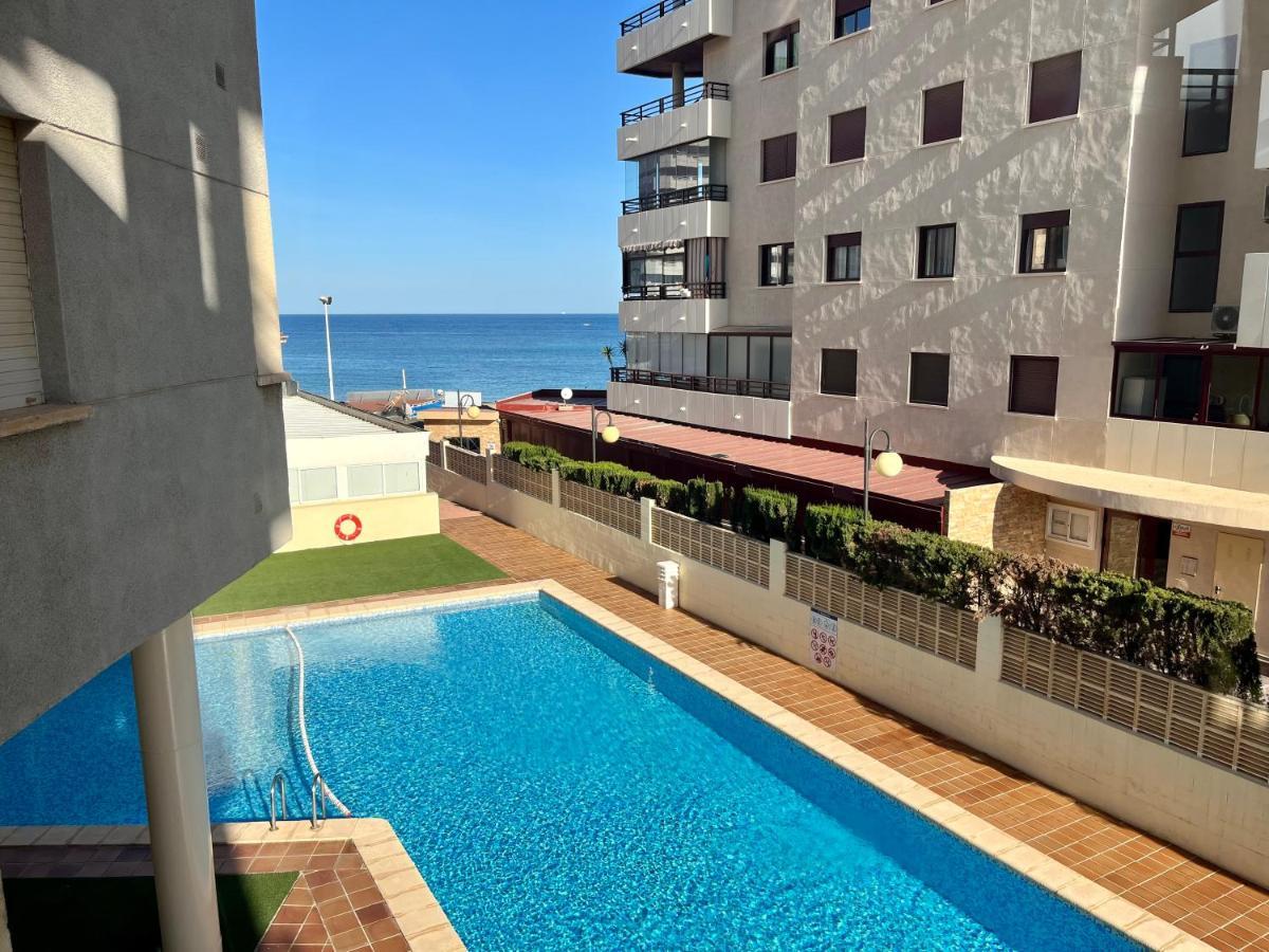 Apartment On The Beach With Parking And Pool Calpe Zewnętrze zdjęcie